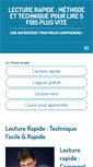 Mobile Screenshot of lecturerapide.net